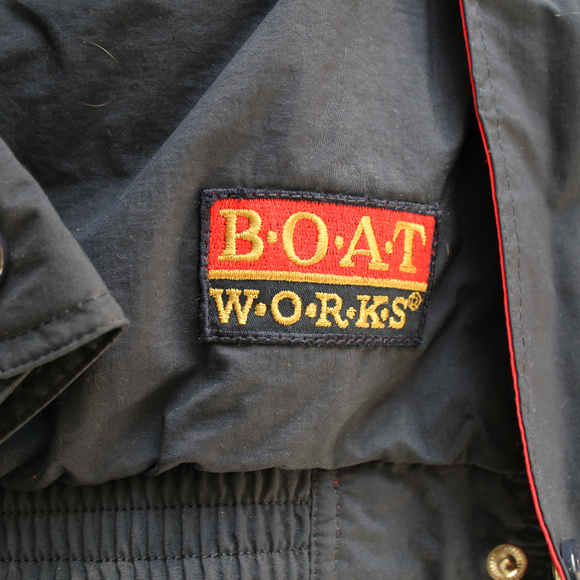 Vintage Boat Works Navigation Men's Wool Jacket - Picture 2 of 7